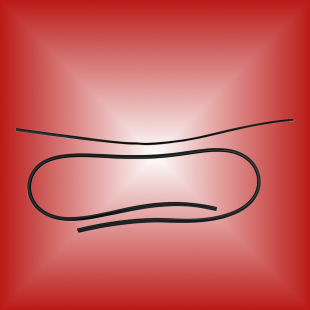 Rahmen-Set für Frontscheibe MAZDA MX-5 (MX5) BJ:1990-1998 Gummi Dichtung Windschutzscheibe