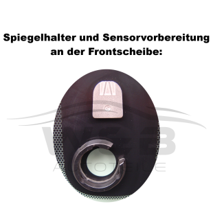 Preview: Frontscheibe TOYOTA AVENSIS BJ:2003-2009 mit Regensensor Windschutzscheibe
