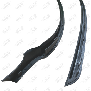 Preview: Leiste links + rechts für Frontscheibe FORD FIESTA 2008-2017 Zierleiste Windschutzscheibe