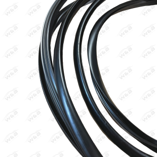 Rahmen für geklebte Frontscheibe VW GOLF 2 II G60 US Dichtung Gummi Windschutzscheibe