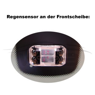 Frontscheibe BMW 3er E46 mit Grünkeil + Regensensor Windschutzscheibe