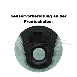 Preview: Frontscheibe MERCEDES-BENZ SLK (R171) BJ:03.2004-06.2004 mit Sensor Windschutzscheibe
