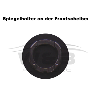 Preview: Frontscheibe VW GOLF PLUS BJ:2005-2014 mit Graukeil + Sensor Windschutzscheibe