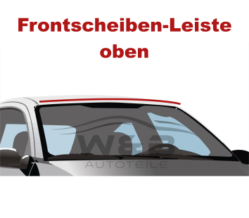 Leiste oben für Frontscheibe BMW 3er E90 / E91 Gummi Dichtung Windschutzscheibe