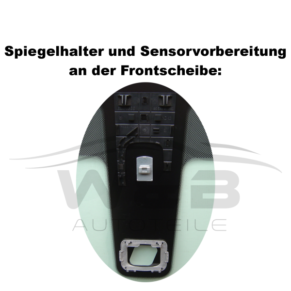Frontscheibe CITROEN C4 BJ:2004-2010 mit Sensor Windschutzscheibe