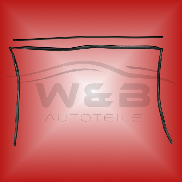 Rahmen + Leiste für Frontscheibe PEUGEOT 306 BJ:1993-2001 Gummi Dichtung Windschutzscheibe