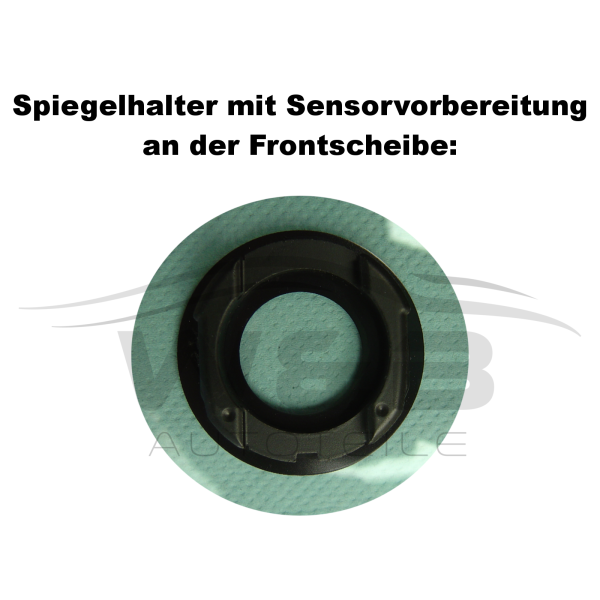 Frontscheibe VW PASSAT B5 (3B+3BG) 96-05 mit Graukeil + Sensor Windschutzscheibe