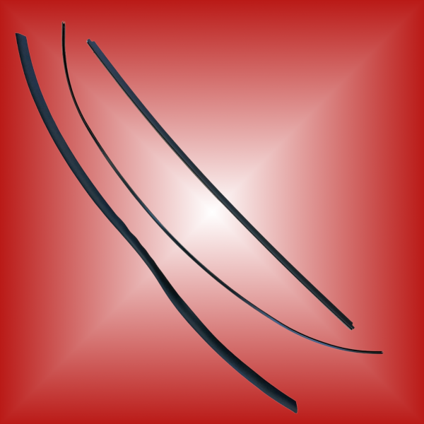 Leisten-Satz für Frontscheibe OPEL VECTRA B Gummi Dichtung Windschutzscheibe