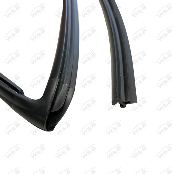 Rahmen für Frontscheibe NISSAN QASHQAI BJ:2014-2021 mit Panoramadach Gummi Dichtung Windschutzscheibe