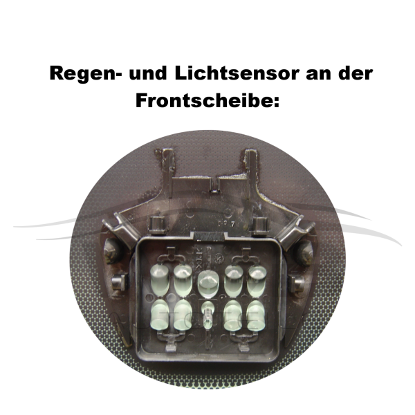 Frontscheibe MERCEDES C-KLASSE COUPE CL203 BJ:2003-2008 mit Graukeil + Sensor Windschutzscheibe