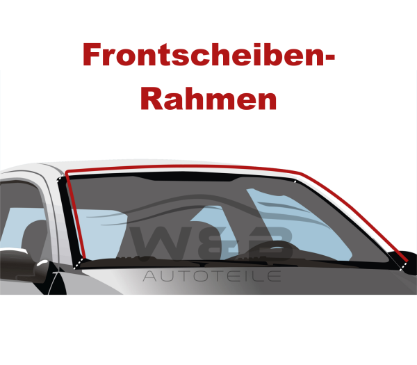 Rahmen für Frontscheibe HYUNDAI ix35 BJ:2010-2015 Gummi Dichtung Windschutzscheibe