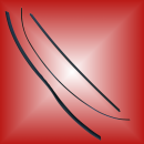 Leisten-Satz für Frontscheibe OPEL VECTRA B Gummi Dichtung Windschutzscheibe